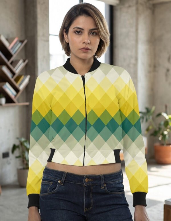 Harvest Glow LGVGT Women Bomber Jacket - Image 1