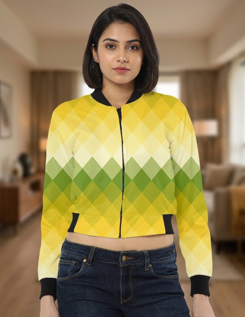 LemonMist LGVGT Women Bomber Jacket