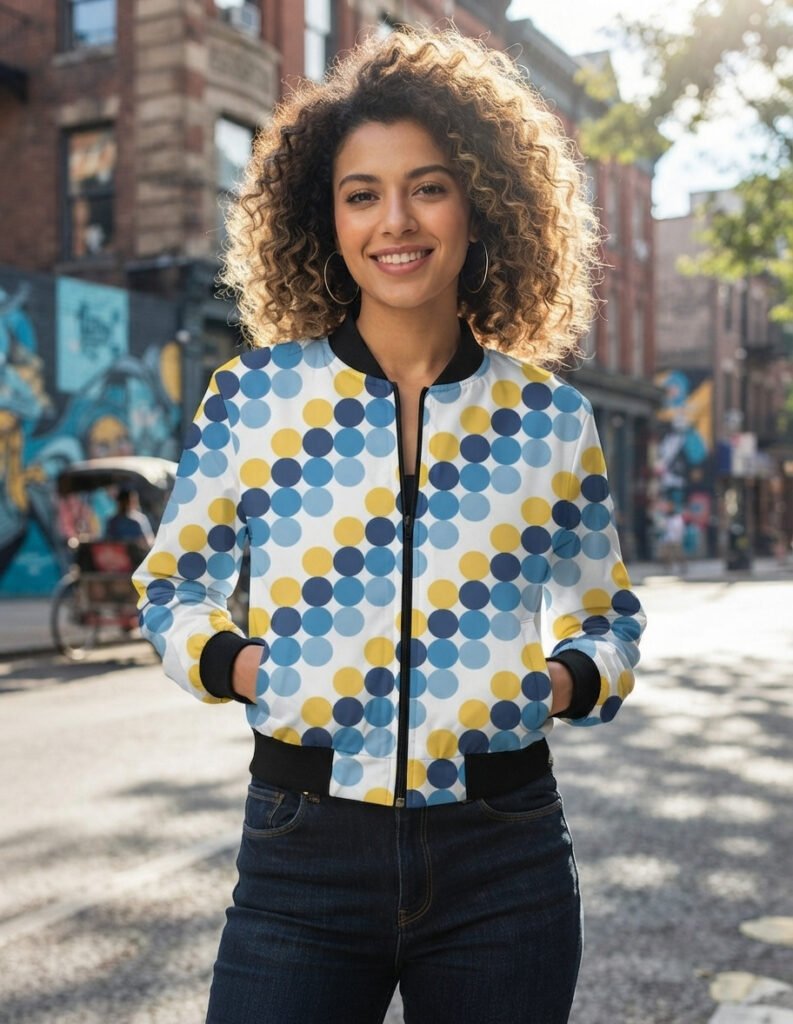 Lighthouse Hue PC Women Bomber Jacket