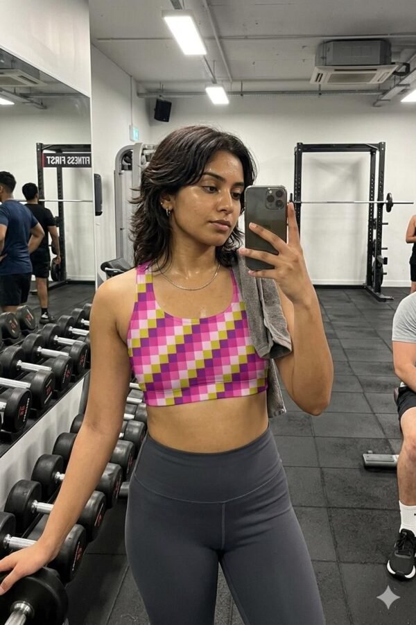 Magenta Berry PS Sports Bra