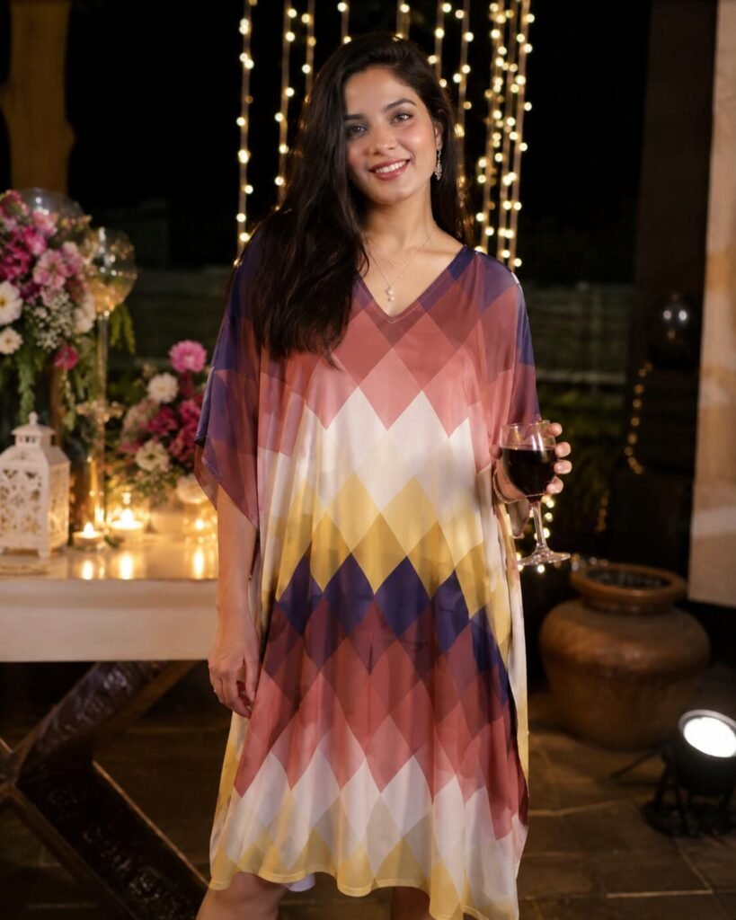 Midnight Grape LGVGT Kaftan