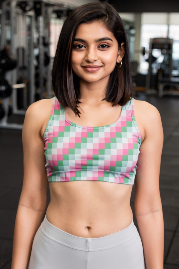 Mint Rose Garden PS Sports Bra