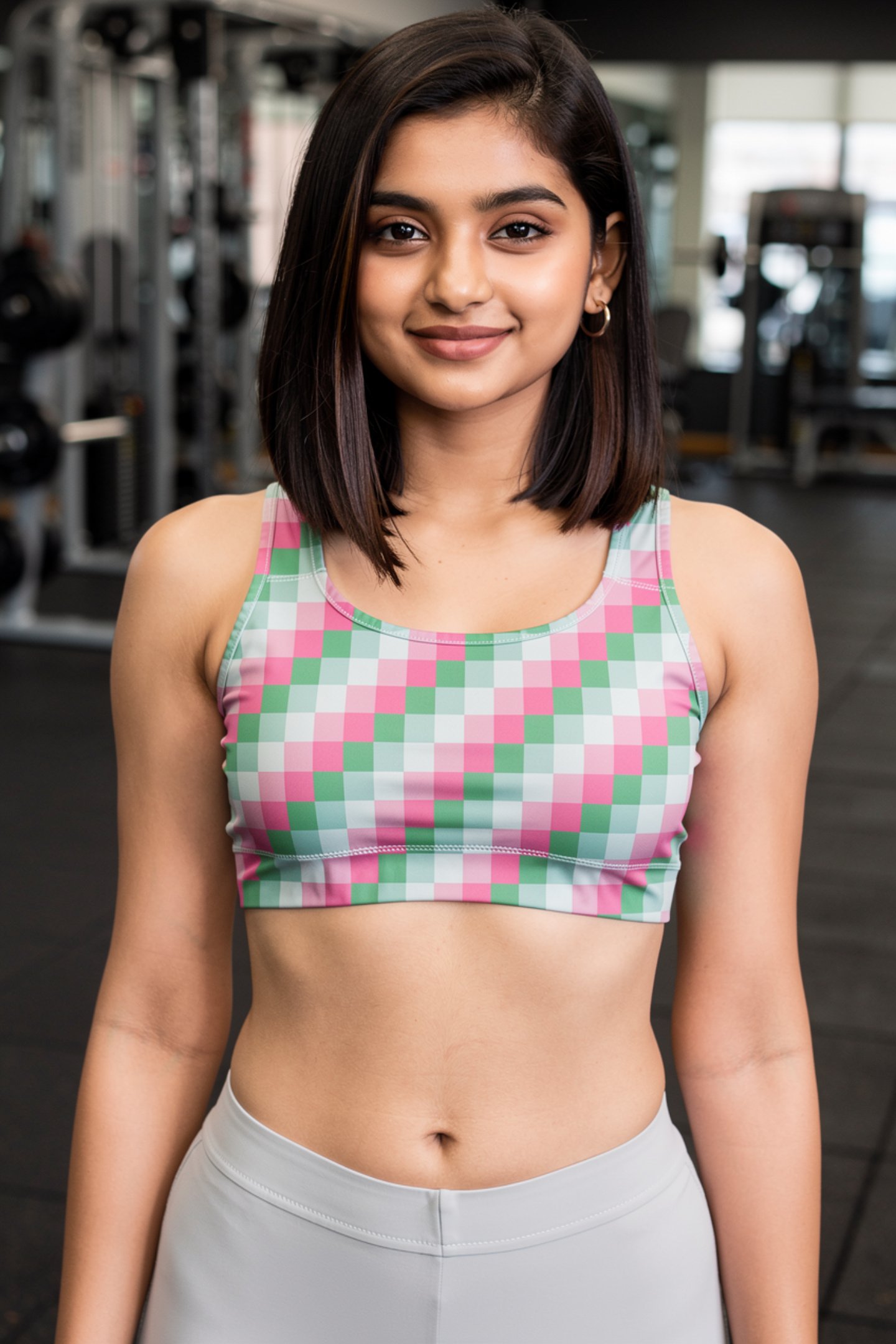 Mint Rose Garden PS Sports Bra - Image 1