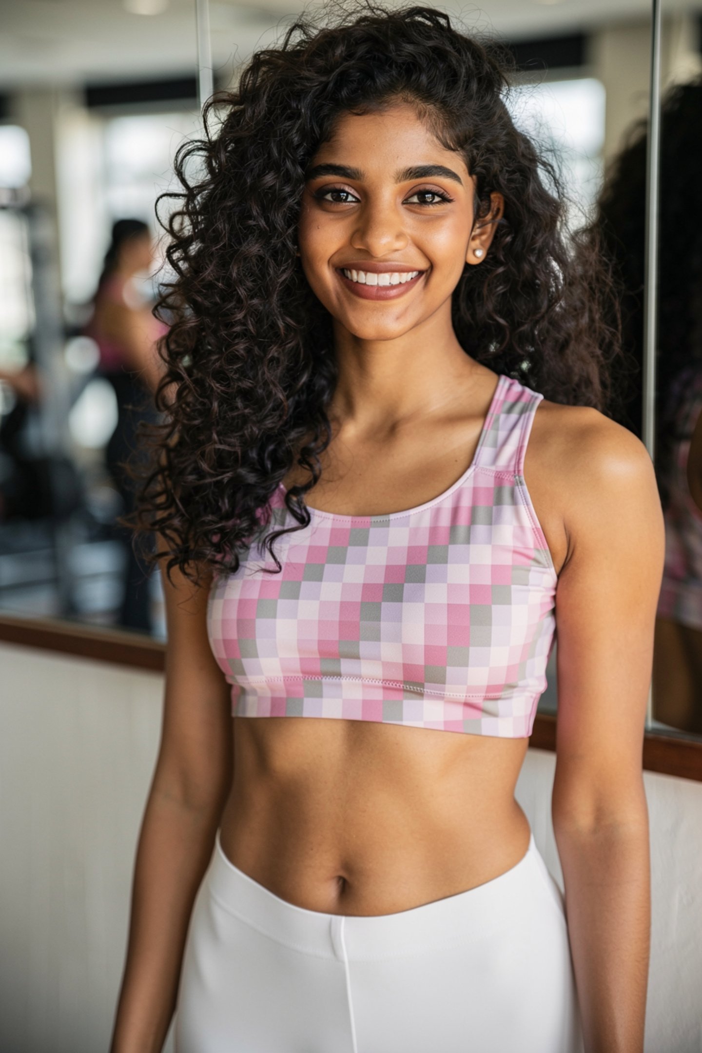 Muted Rose PS Sports Bra - Image 1