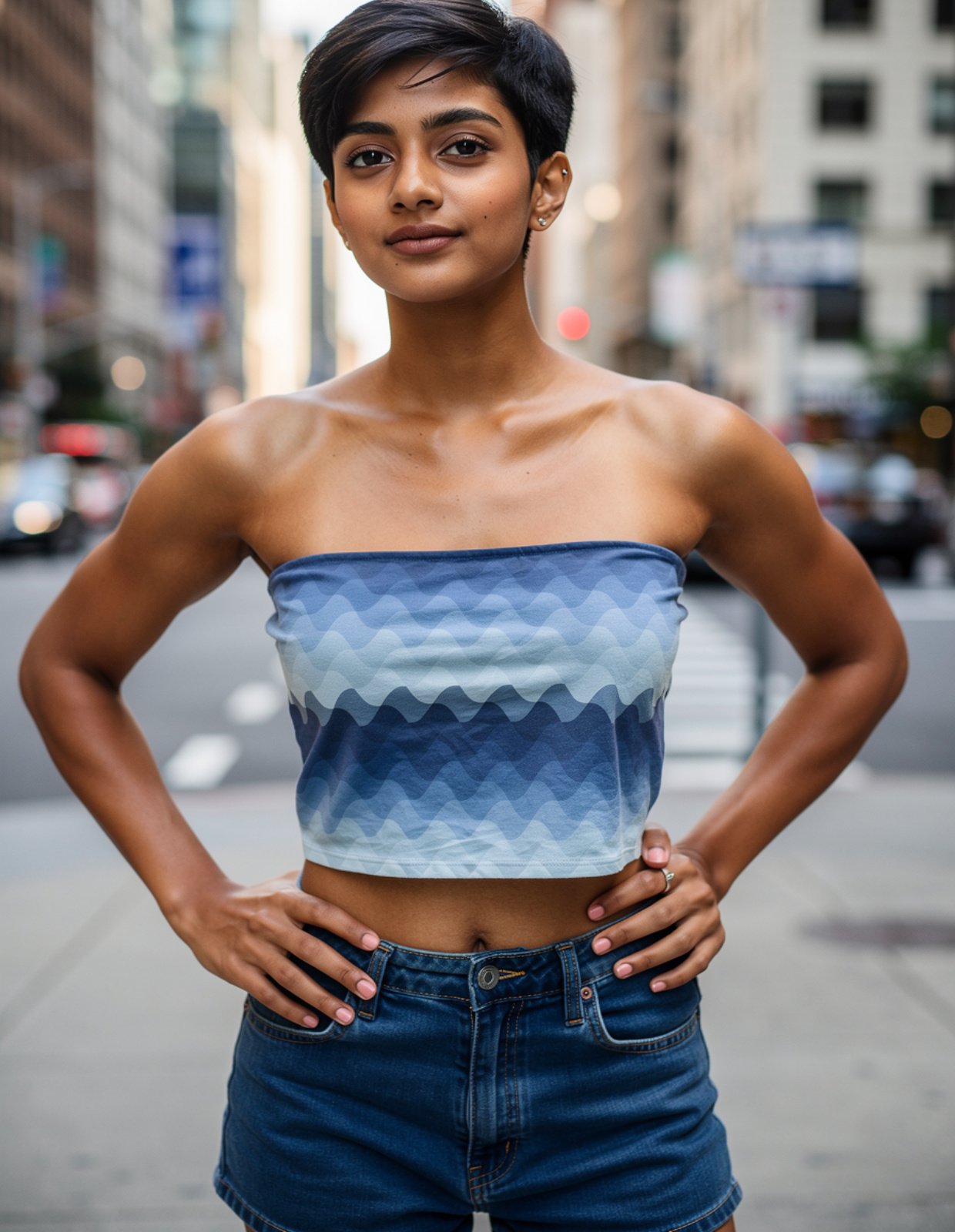 Neon Graffiti GTRS Tube Top - Image 1