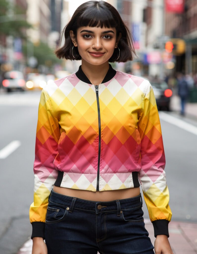PassionRed LGVGT Women Bomber Jacket