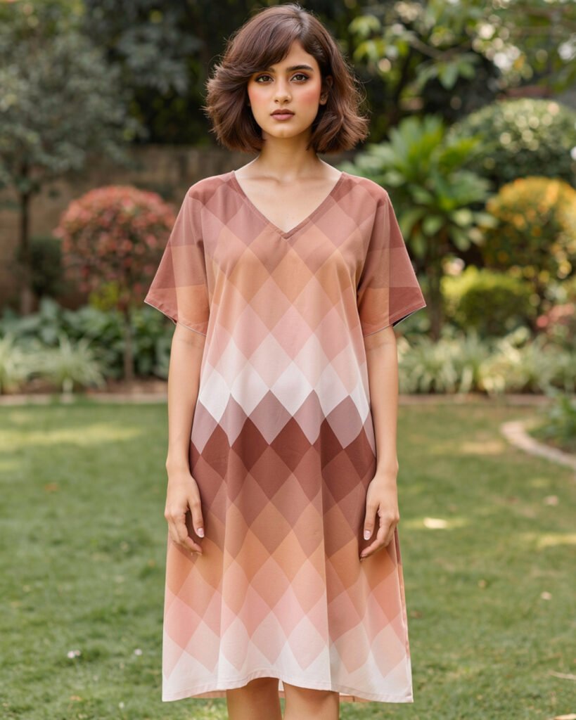 Peach Dust LGVGT Kaftan