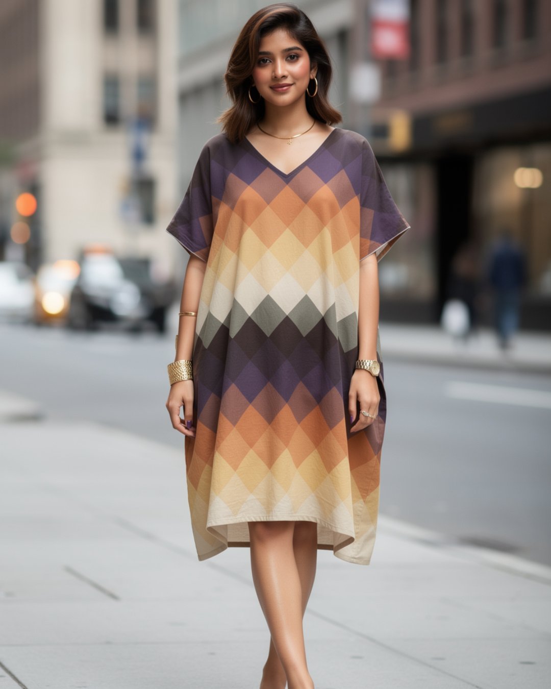 Plum Ash LGVGT Kaftan - Image 1