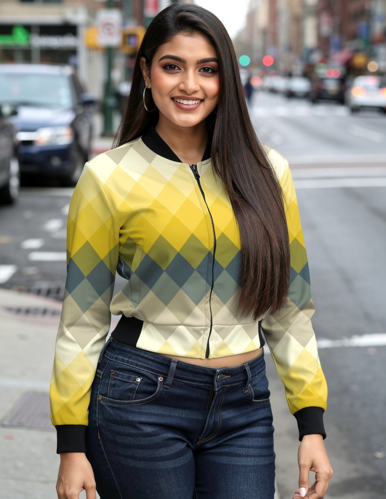 StonePath LGVGT Women Bomber Jacket - Image 1