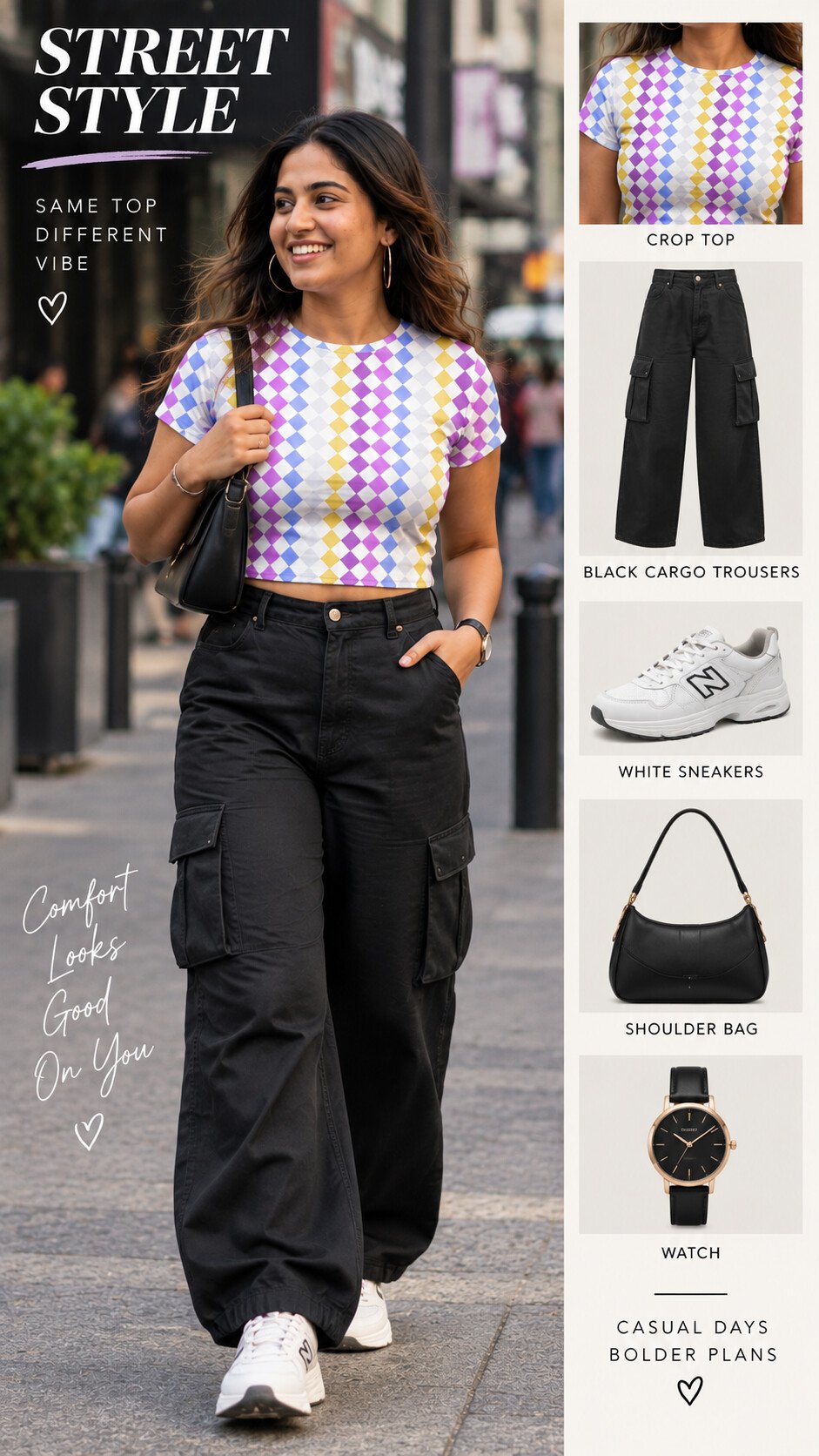 Sunrise Candy PDC Crop Top - Image 4