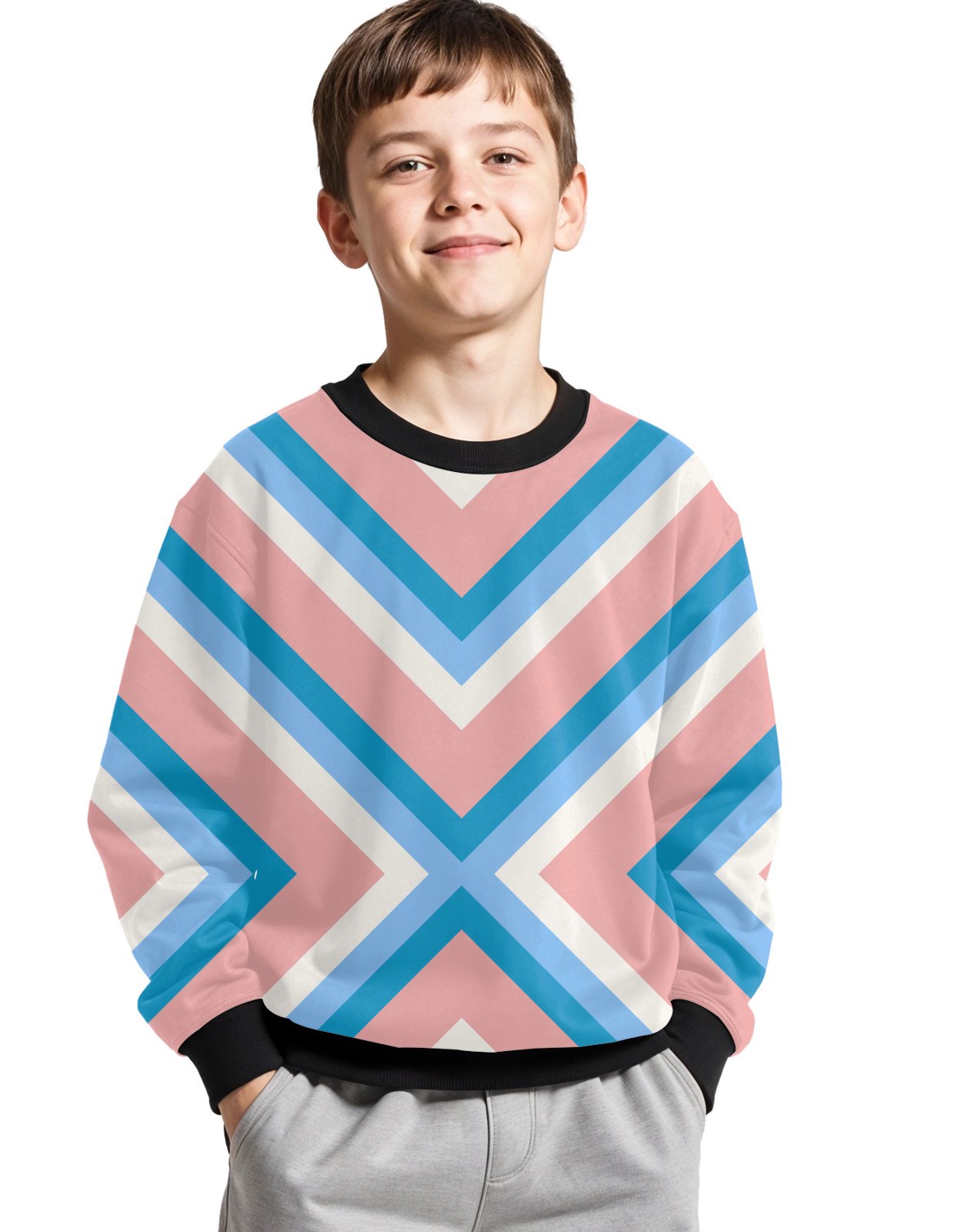 Ocean Kiss BigX Kids Sweat Shirt - Image 1