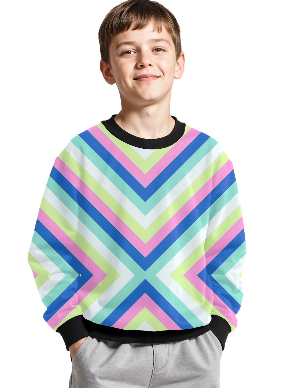 Pool Pop BigX Kids Sweat Shirt - Image 1