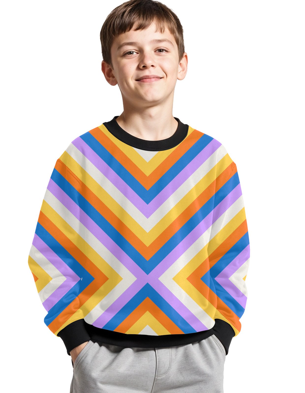 Poolside Candy BigX Kids Sweat Shirt - Image 1