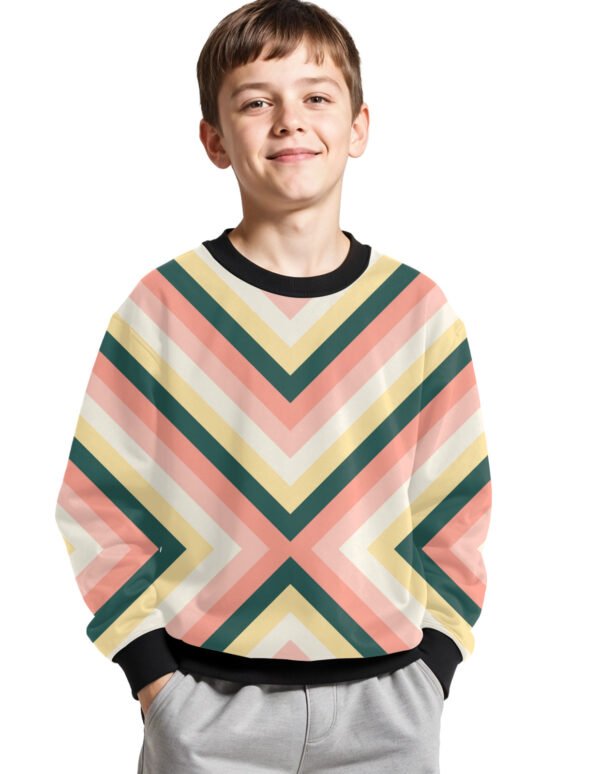 Sunlit Papaya BigX Kids Sweat Shirt
