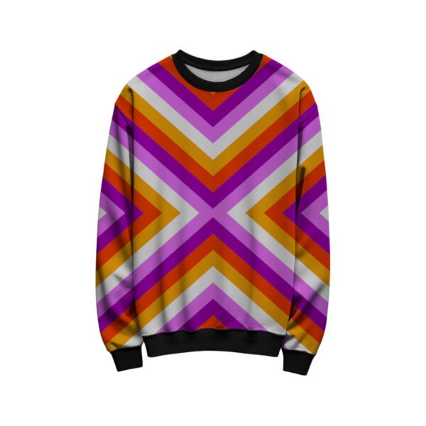 Sunset Disco BigX Kids Sweat Shirt - Image 2