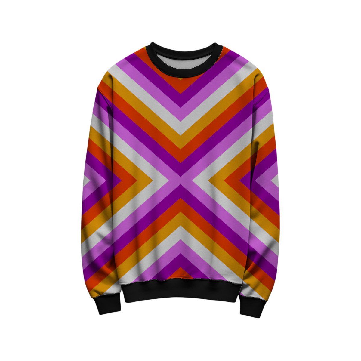 Sunset Disco BigX Kids Sweat Shirt - Image 2