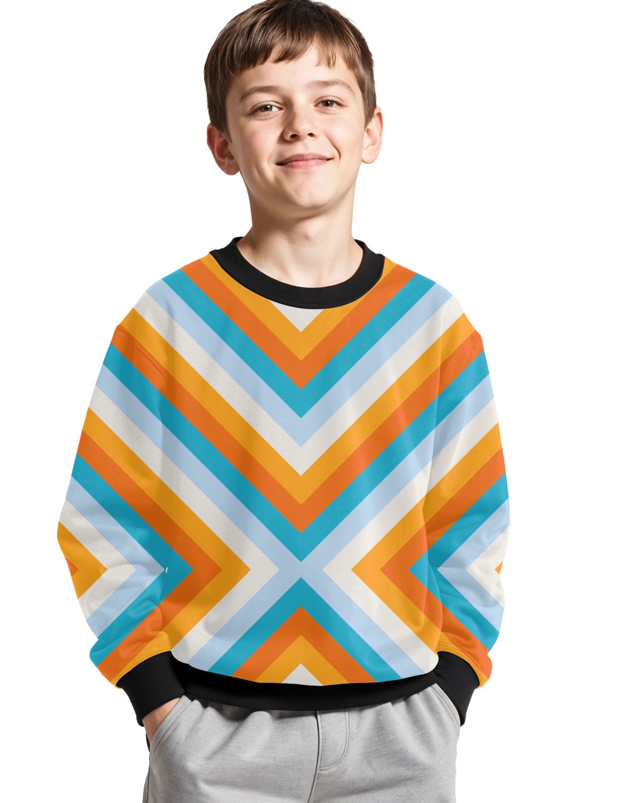 Tropic Fuel BigX Kids Sweat Shirt - Image 1