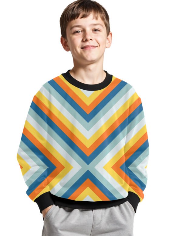 Tropicolor BigX Kids Sweat Shirt