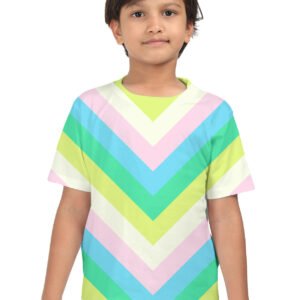 Bubble Beach Chevron Kids T-Shirt
