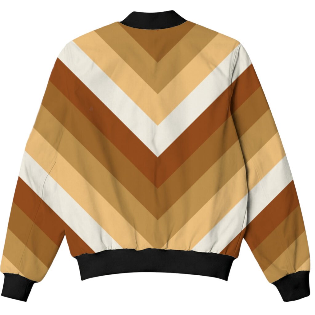 Golden Field Chevron Kids Bomber Jacket