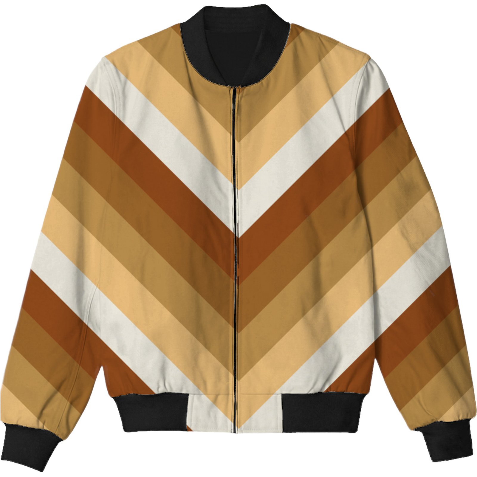 Golden Field Chevron Kids Bomber Jacket - Image 3