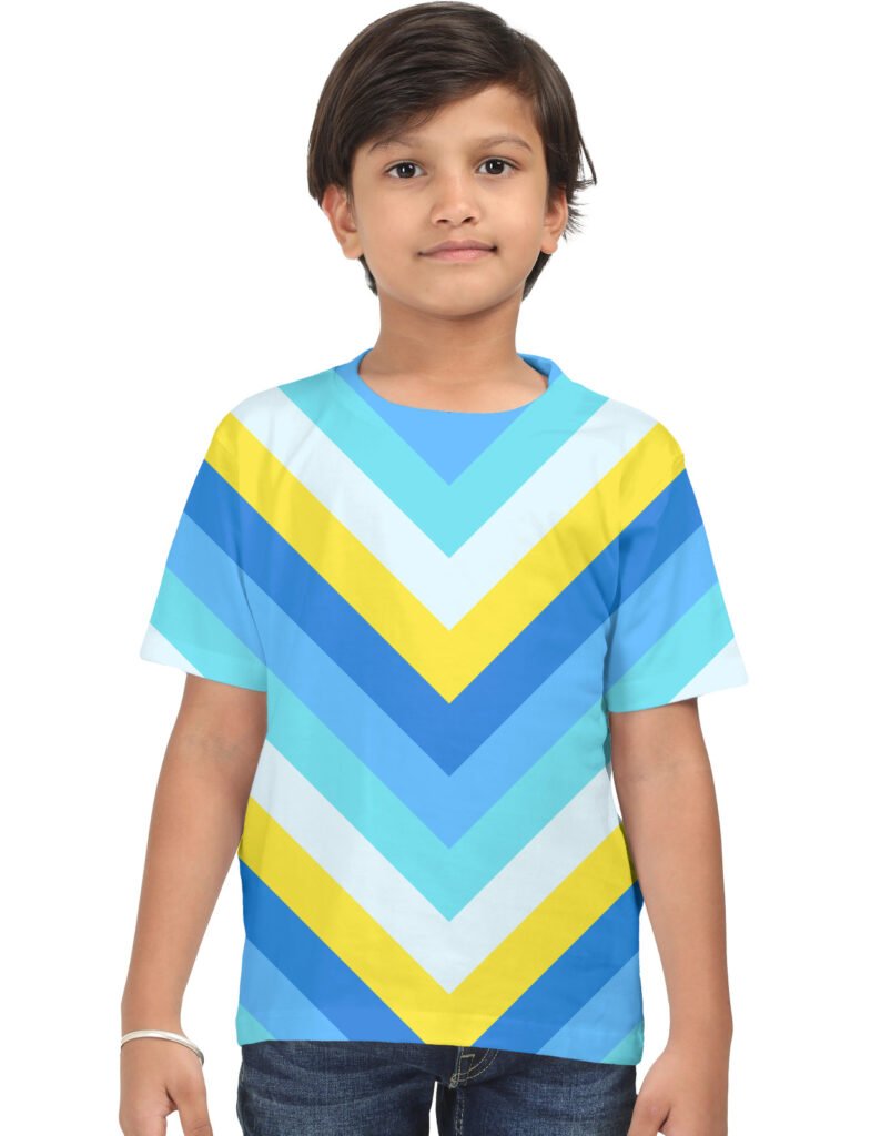 Island Pulse Chevron Kids T-Shirt