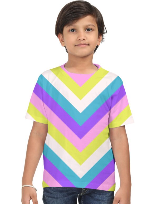 Lolli Pop Waves Chevron Kids T-Shirt