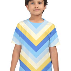 Morning Haze Chevron Kids T-Shirt