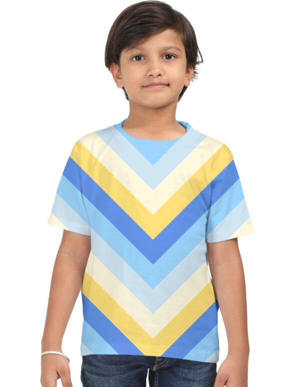 Morning Haze Chevron Kids T-Shirt