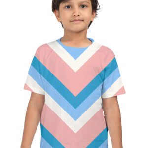 Ocean Kiss Chevron Kids T-Shirt