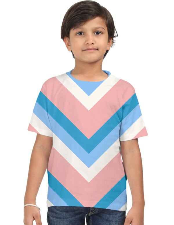 Ocean Kiss Chevron Kids T-Shirt