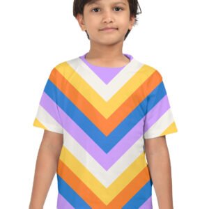 Poolside Candy Chevron Kids T-Shirt