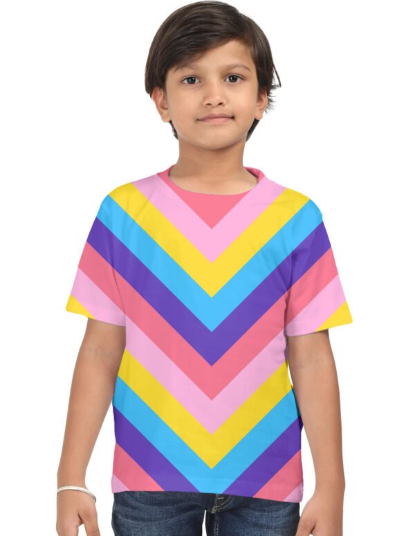 Pop Fiesta Chevron Kids T-Shirt