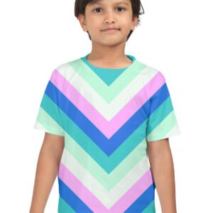 Summer Rush Chevron Kids T-Shirt
