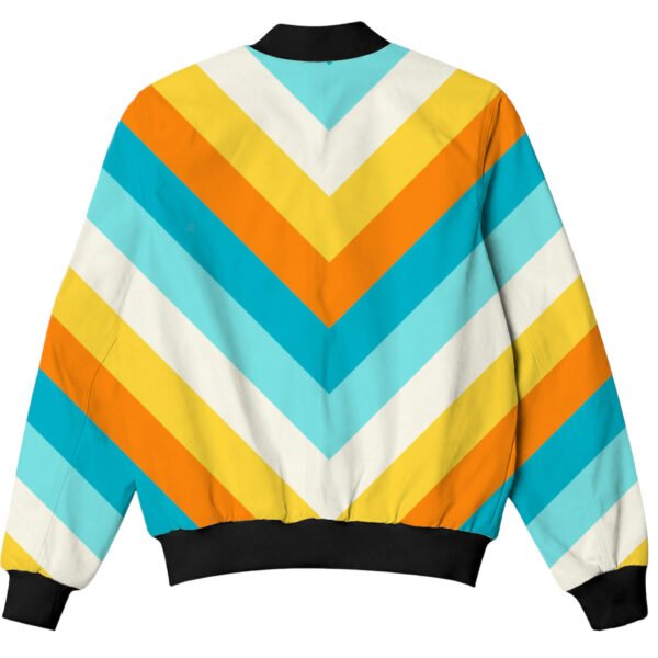 Sun Splash Chevron Kids Bomber Jacket - Image 2