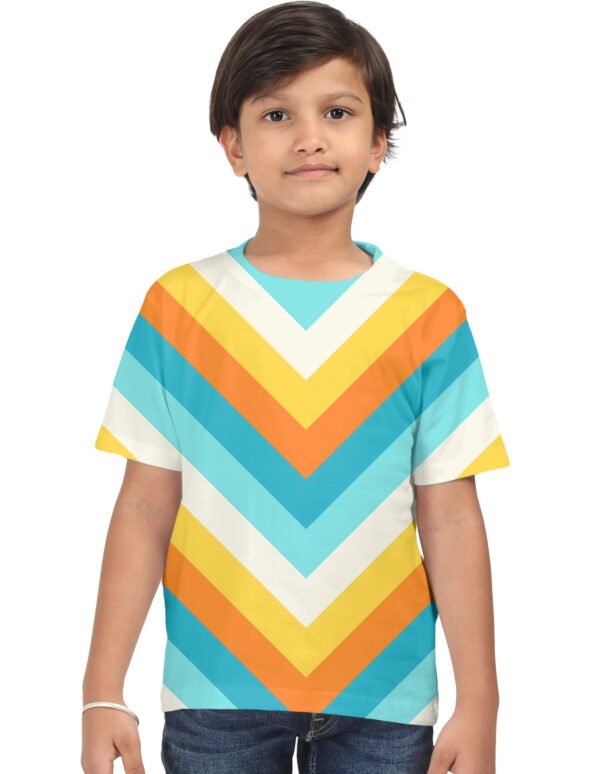 Sun Splash Chevron Kids T-Shirt