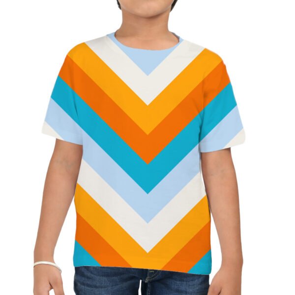 Tropic Fuel Chevron Kids T-Shirt - Image 3