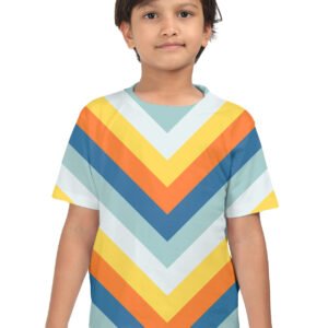 Tropicolor Chevron Kids T-Shirt