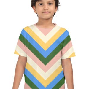 Tuscany Daze Chevron Kids T-Shirt