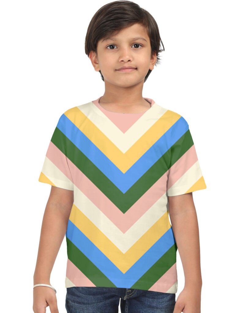Tuscany Daze Chevron Kids T-Shirt