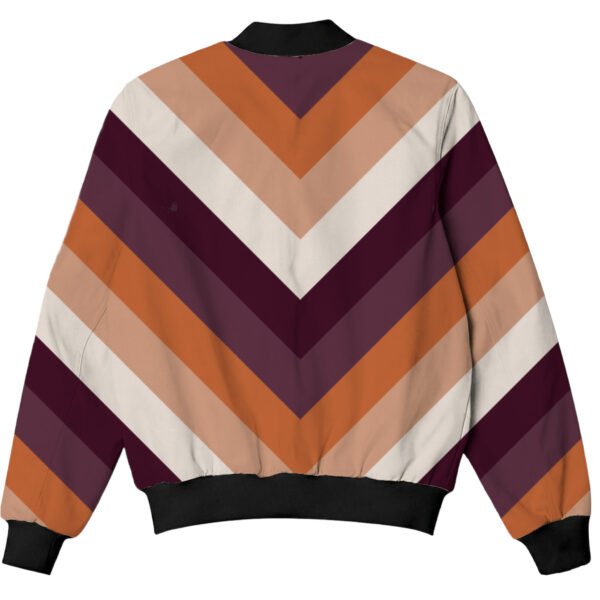 Wine Cellar Chevron Kids Bomber Jacket - Image 2
