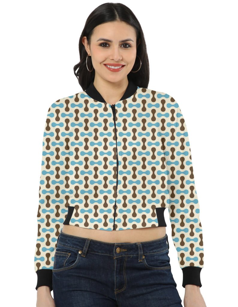 DesertDawn-2 DB Women Bomber Jacket