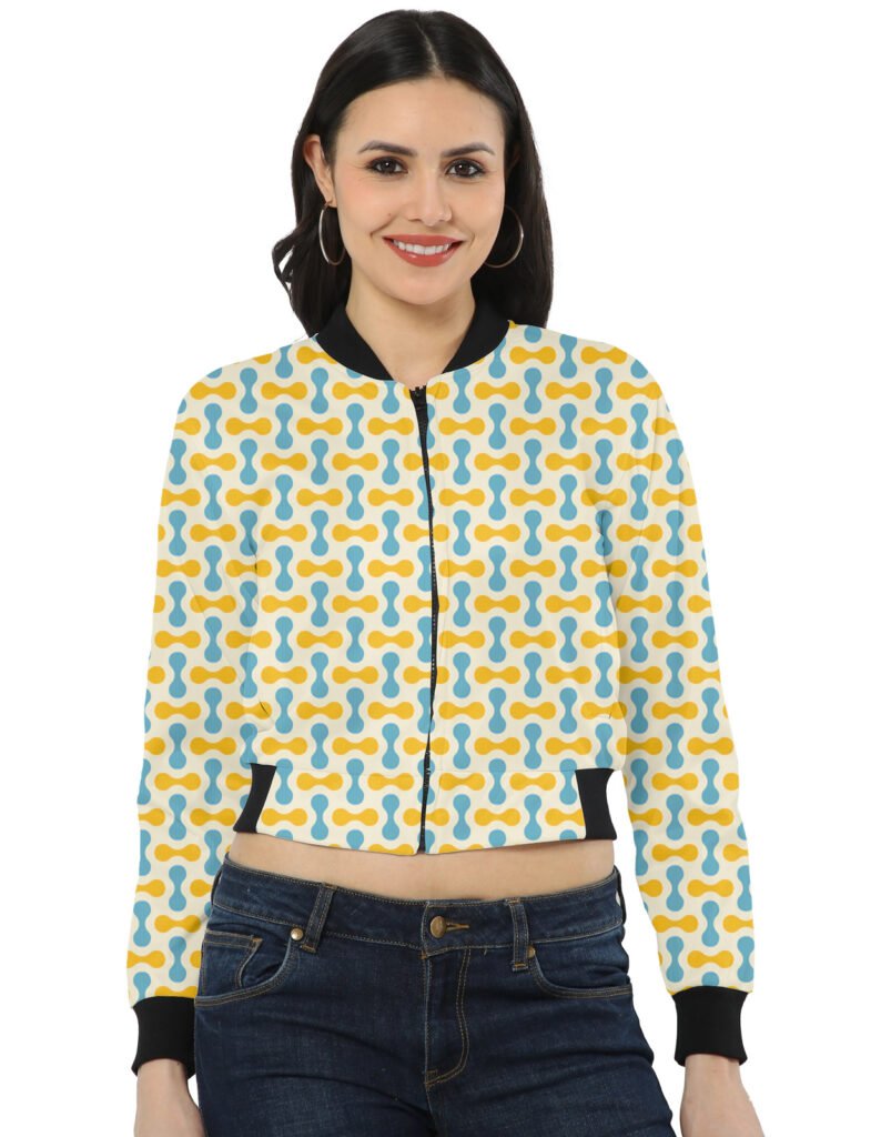 DesertDawn-4 DB Women Bomber Jacket