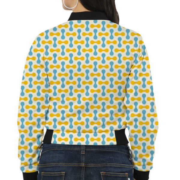 DesertDawn-4 DB Women Bomber Jacket - Image 2