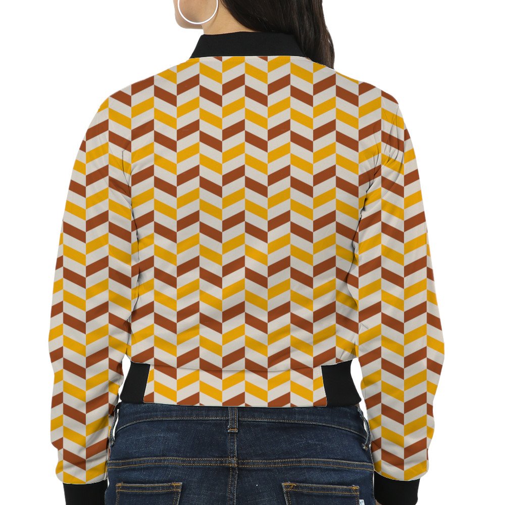 AmberFlame HB3 Women Bomber Jacket - Image 2