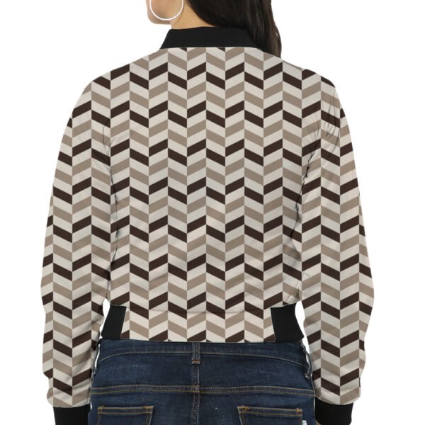 AmberFlame2 HB3 Women Bomber Jacket - Image 2
