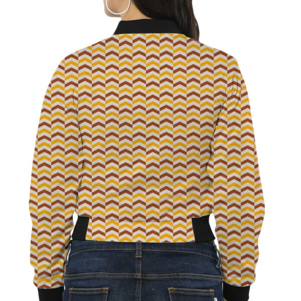 AmberFlame-3 HB5 Women Bomber Jacket - Image 2