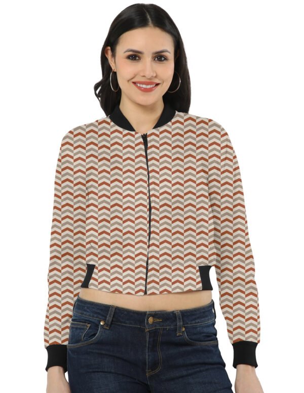 AmberFlame-4 HB5 Women Bomber Jacket