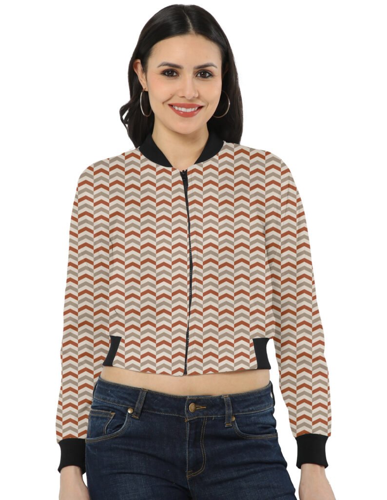 AmberFlame-4 HB5 Women Bomber Jacket