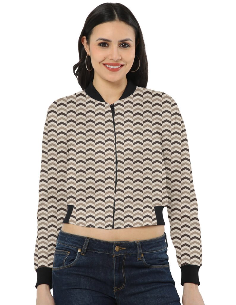 AmberFlame-5 HB5 Women Bomber Jacket